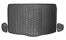 Nissan Qashqai 2014-2021 Trunk mat 2017+ lower shelf (Autogumm, rubber) photo 1