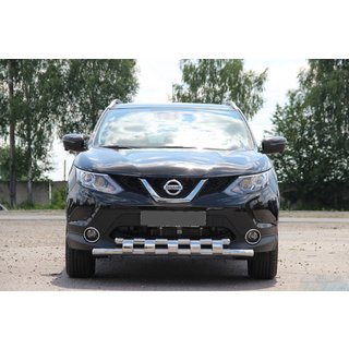 Front Bar ST015 (Stainless Steel) Nissan Qashqai 2014-2021 photo 2