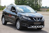 Nissan Qashqai 2007-2010 Front Bar ST015 (Stainless Steel) photo 3