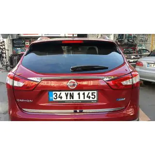 Chrome trim above license plate (stainless steel) photo 4