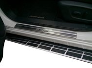 Nissan Qashqai 2014-2021 Door Sill Covers (Omsa, 4 pcs, Stainless Steel) photo 3