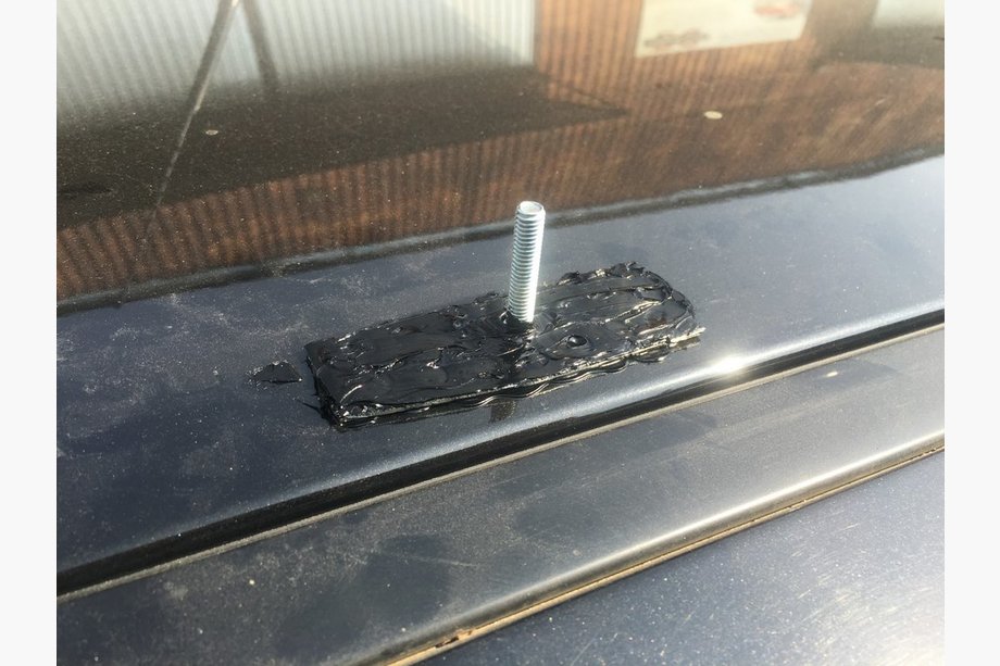 Nissan Qashqai 2010-2014 Chrome Roof Rails For +2 version, Plastic feet Photo 5