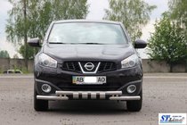 Nissan Qashqai 2010-2014 Front Bar ST009-15 (Stainless Steel) photo 2