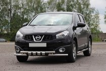 Nissan Qashqai 2010-2014 Front Bar ST009-15 (Stainless Steel) photo 1