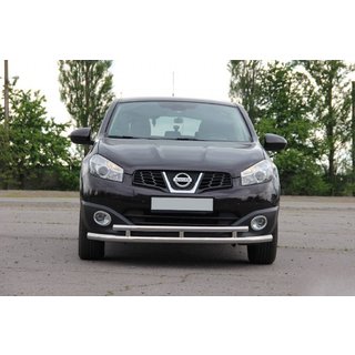 Front Double Bar ST016 (Stainless Steel) Nissan Qashqai 2010-2014 photo 1