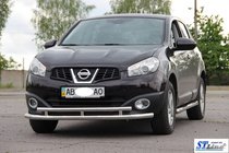 Nissan Qashqai 2010-2014 Front Double Bar ST016 (Stainless Steel) photo 2