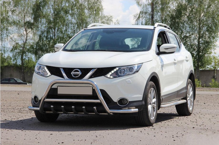 Nissan Qashqai 2014-2021 Bull Bar WT003-Plus (Stainless Steel) Image