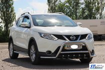 Nissan Qashqai 2014-2021 Bull Bar WT003-Plus (Stainless Steel) photo 3