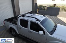 Nissan Navara/NP300 2016- Original Roof Rails (with Crossbar) Black photo 5