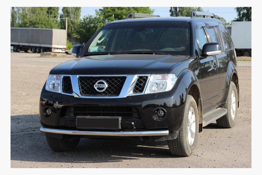 Nissan Pathfinder R51 2005-2014 Front Bar ST008-1 (Stainless Steel) Image