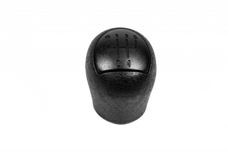 Renault Clio II 1998-2005 Gear shift knob 5-speed (black+black) Image