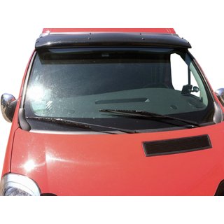 Windshield visor (black gloss, 5mm) photo 1