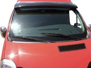 Nissan Primastar 2002-2014 Windshield visor (black gloss, 5mm) photo 1