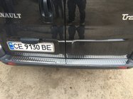 Nissan Primastar 2002-2014 Rear bumper protector stainless steel (OMSA) photo 2
