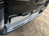 Nissan Primastar 2002-2014 Rear bumper protector stainless steel (OMSA) photo 1