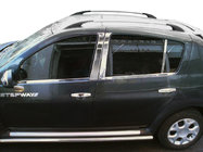 Renault Sandero 2007-2013 Exterior window trim stainless steel (4 pcs) OmsaLine - Italian Stainless Steel photo 3
