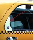 Fiat Albea 2002-2012 Chrome Triangle Window Trim (Stainless Steel) photo 1