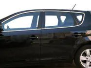 Kia Ceed 2007-2012 Full Window Trim Stainless Steel photo 1