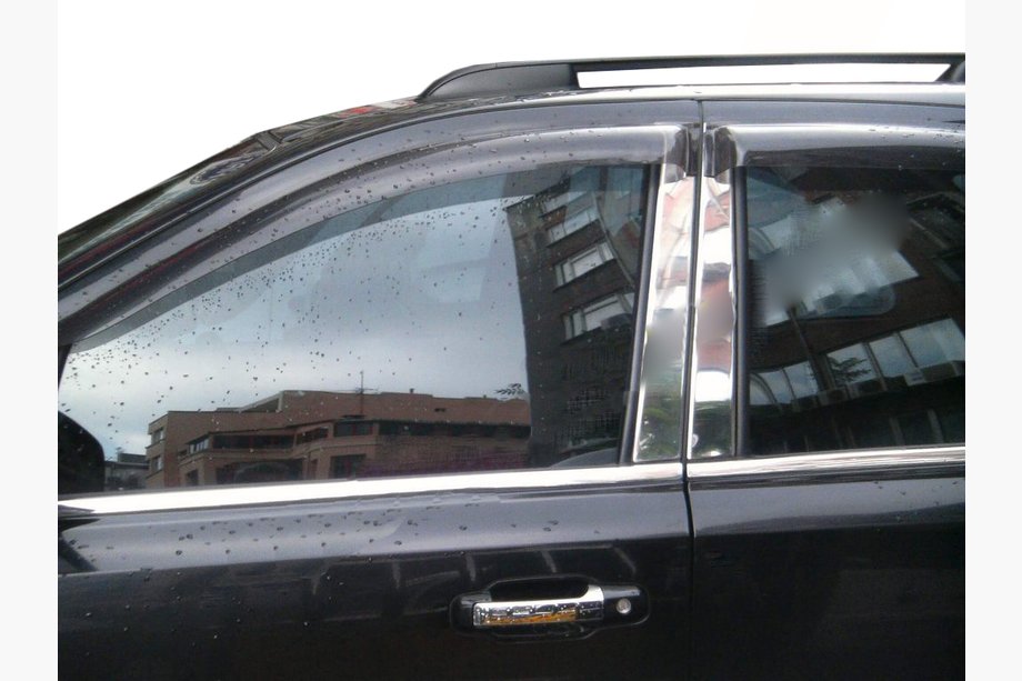 Kia Sorento I BL 2002-2009 Chrome Pillar Covers (6 pcs, Stainless Steel) Image