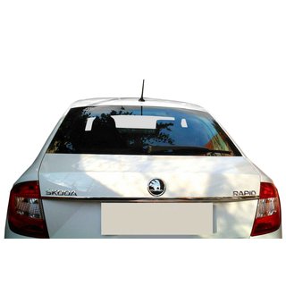 Chrome trim above license plate Tit-design (stainless steel) photo 1