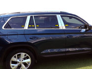 Skoda Kodiaq 2016-2023 Stainless Steel Door Pillar Trim photo 1