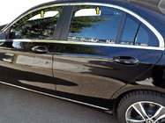 Mercedes C-class W205 2014-2021 Upper window trim stainless steel photo 1
