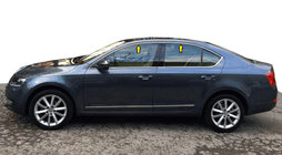 Skoda Octavia III A7 2013-2019 Upper window trim stainless steel (4 pcs) photo 1