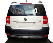 Skoda Yeti 2009-2017 Stainless steel trim above license plate photo 1