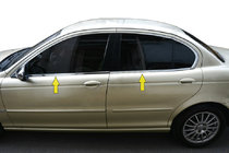 Jaguar X-Type 2001-2009 Lower window trim stainless steel photo 1