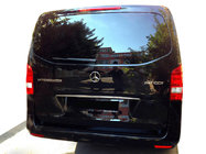 Mercedes Vito/V-class W447 2014- Narrow stainless steel trim above license plate photo 1