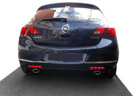 Opel Astra J 2009-2015 Stainless steel rear bumper protector photo 1