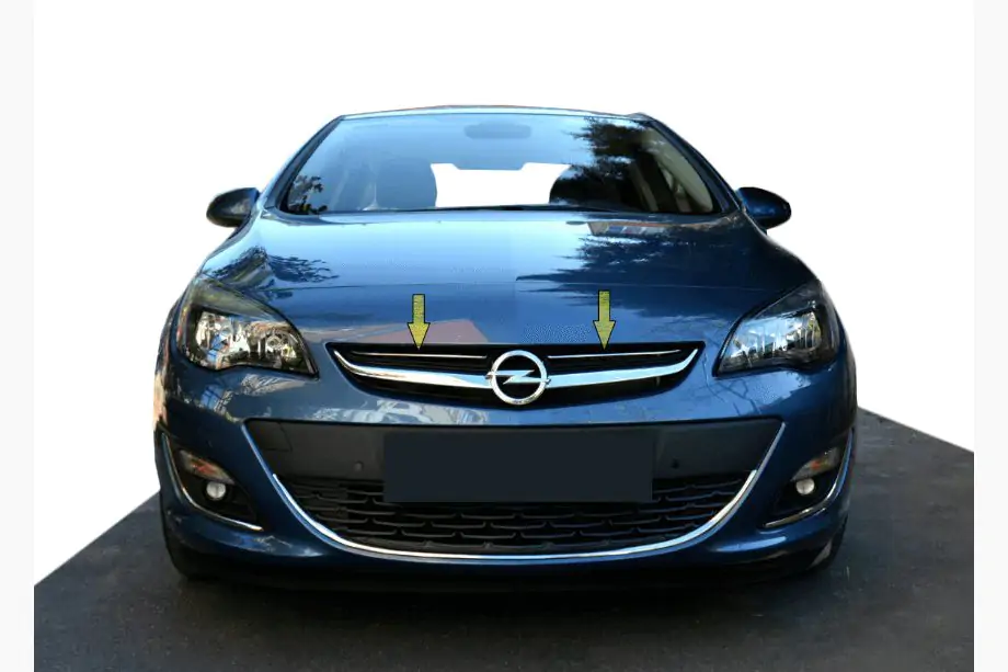 Opel Astra J 2009-2015 Front Grille Trim 2012-2015 (Stainless Steel) Image
