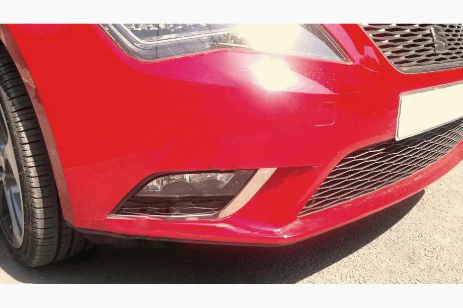 Seat Ibiza 2010-2017 Chrome Fog Light Covers (Stainless Steel) Image