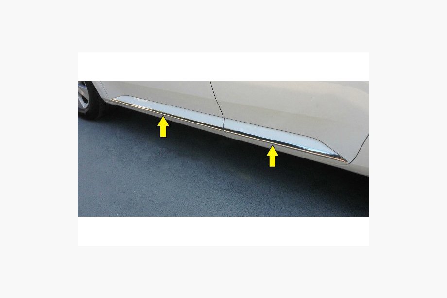 Opel Insignia 2008-2017 Door Mouldings Stainless Steel (4 pcs) Image