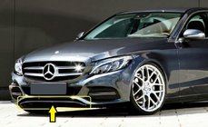 Mercedes C-class W205 2014-2021 Stainless Steel Bumper Protector photo 1