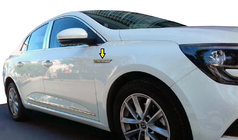 Renault Megane IV 2016-2025 Fender Trim 2016-2020 (Stainless Steel) photo 1