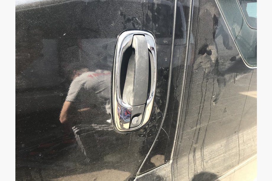 Opel Vivaro 2001–2015 Door handle trims (4 pcs, stainless steel) Photo 4