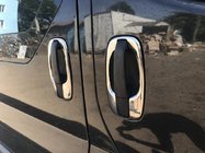 Opel Vivaro 2001–2015 Door handle trims (4 pcs, stainless steel) photo 1