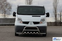 Opel Vivaro 2001–2015 Bull bar WT003-15 (stainless steel) photo 2