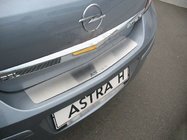 Opel Astra H 2004-2013 Rear Bumper Protector Nataniko (Stainless Steel) photo 1