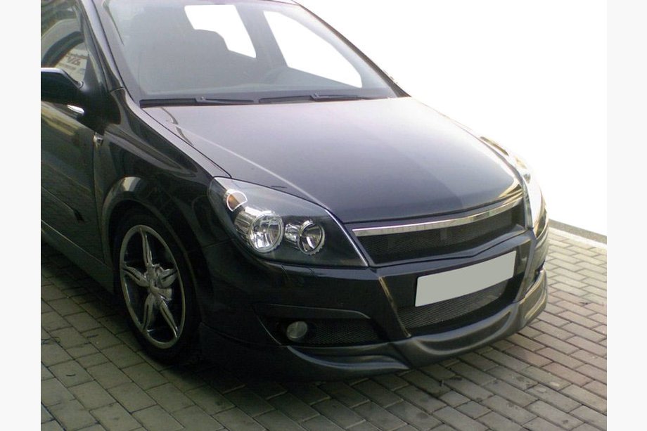 Opel Astra H 2004-2013 Front lip HB V1 (primed for painting) Image