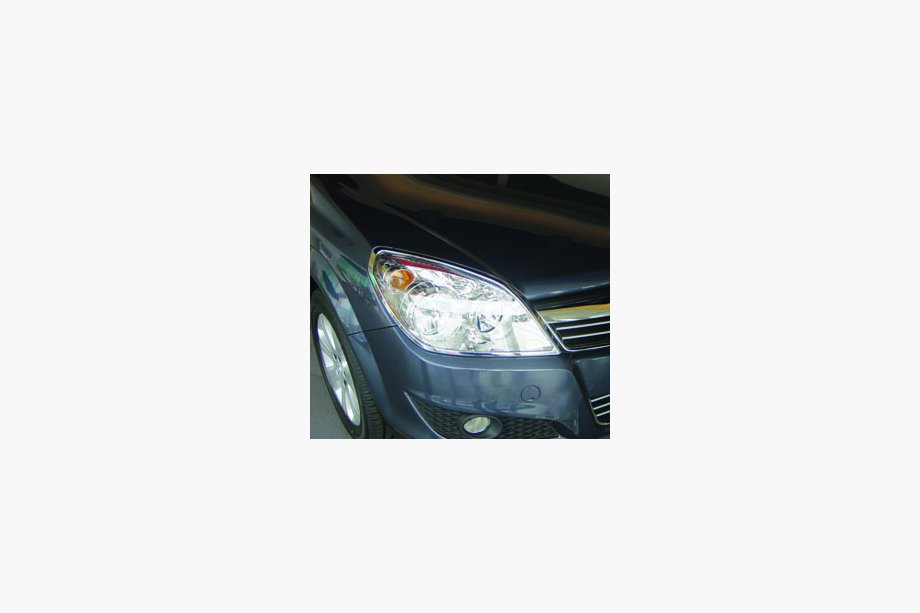 Opel Astra H 2004-2013 Headlight Covers (HB, 2 pcs, plastic) Image