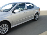 Opel Astra H 2004-2013 Side Skirts Sedan (primed for painting) photo 1