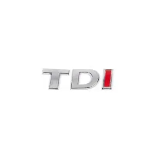 TDI badge (italic) photo 1