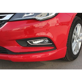 Fog Light Trim OmsaLine (2 pcs, Stainless Steel) Opel Astra K 2016-2021