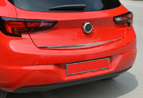 Opel Astra K 2016-2021 Trunk lid lower trim (HB, stainless steel) photo 1