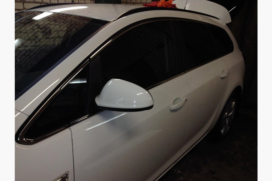 Opel Astra J 2009-2015 Full Window Trim Stainless Steel (Sport Tourer, 12 pcs) Photo 3