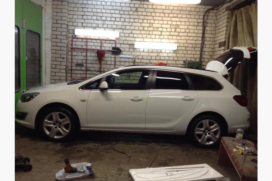 Opel Astra J 2009-2015 Full Window Trim Stainless Steel (Sport Tourer, 12 pcs) Photo 4