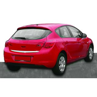 Trunk trim stainless steel Opel Astra J 2009-2015 photo 1