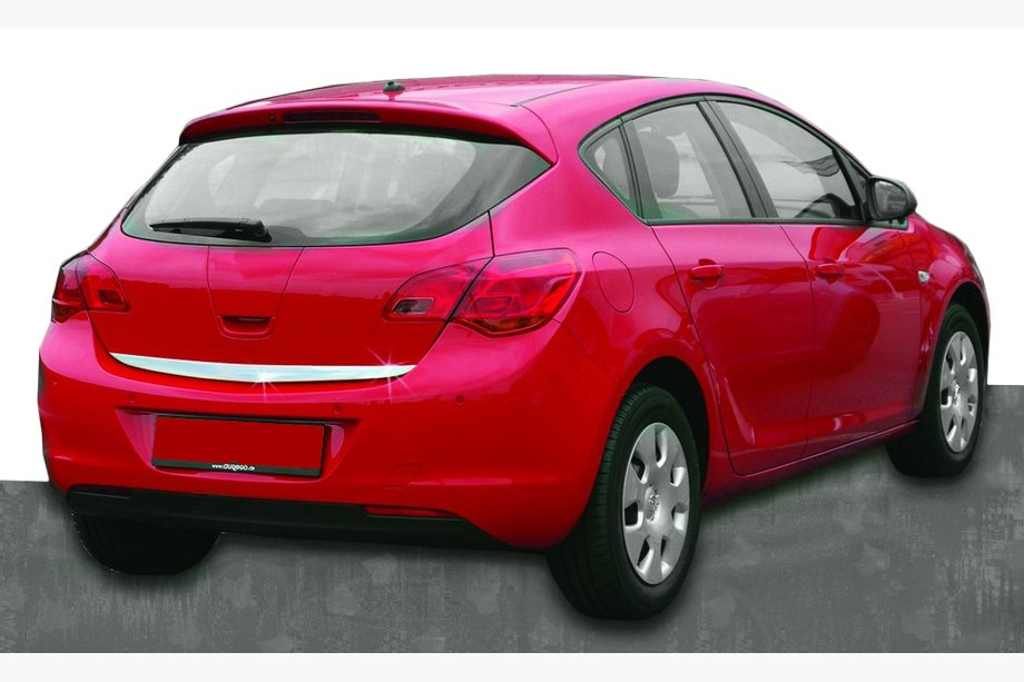Opel Astra J 2009-2015 Trunk trim stainless steel Image